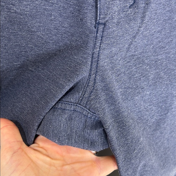 Lululemon ABC Pant Classic *Tech Canvas 34" Heathered Deep Navy Size 31 - Picture 10 of 16